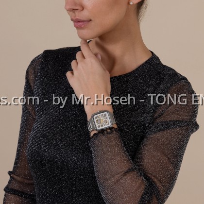Rado True Square Automatic Open Heart Sparkling 38mm R27083722 Rado True Square Automatic Open Heart Sparkling 38mm R27083722