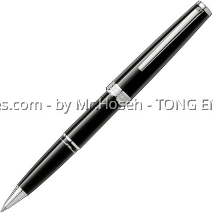 Montblanc PIX Collection Black Platinum Line Rollerball 114796