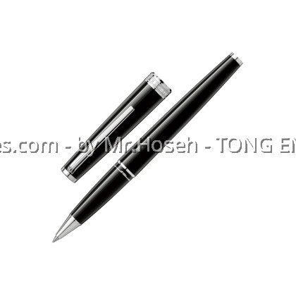 Montblanc PIX Collection Black Platinum Line Rollerball 114796