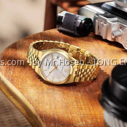 Citizen Mechanical Tsuyosa 60 Gold 37mm Men' Watch NK0032-56A