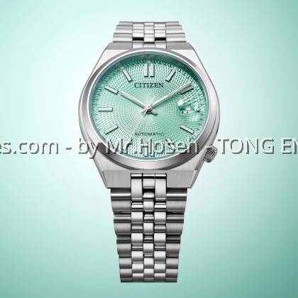 Citizen Mechanical Tsuyosa 60 Ice Green 37mm Men's Watch NK0030-51X