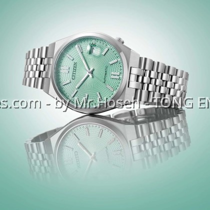 Citizen Mechanical Tsuyosa 60 Ice Green 37mm Men's Watch NK0030-51X