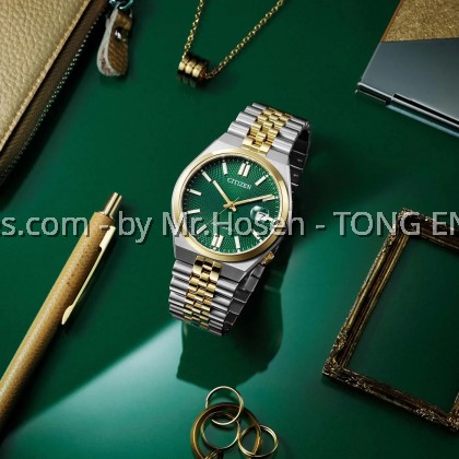 Citizen Mechanical Tsuyosa 60 Two Tone 40mm Men's Watch NK0024-54X Citizen Mechanical Tsuyosa 60 Two Tone 40mm Men's Watch NK0024-54X