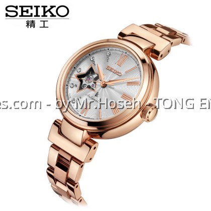 SEIKO LUKIA LADIES STAR OPEN HEART AUTOMATIC SSA816J1 SEIKO LUKIA LADIES STAR OPEN HEART AUTOMATIC SSA816J1