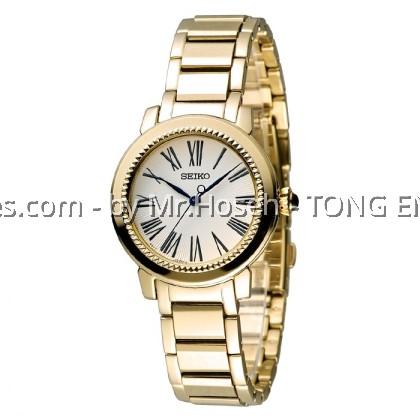 SEIKO LADIES GOLD QUARTZ SRZ450P1 SEIKO LADIES GOLD QUARTZ SRZ450P1