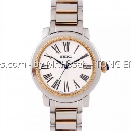 SEIKO LADIES ROSE GOLD / SILVER QUARTZ SRZ448P1 SEIKO LADIES ROSE GOLD / SILVER QUARTZ SRZ448P1