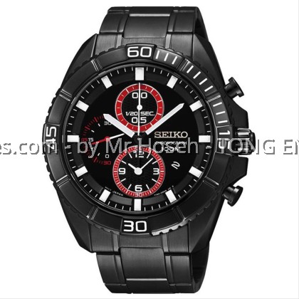 SEIKO CRITERIA CHRONOGRAPH BLACK SNDF25P1
