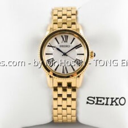 SEIKO CLASSIC LADIES GOLD QUARTZ SRZ440P1 SEIKO CLASSIC LADIES GOLD QUARTZ SRZ440P1