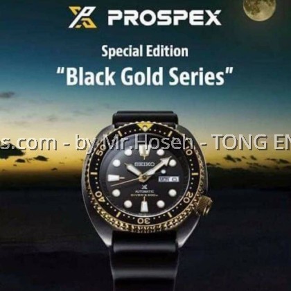 SEIKO PROSPEX DIVER BLACK GOLD SERIES SPECIAL EDITION SRPD46K1 SEIKO PROSPEX DIVER BLACK GOLD SERIES SPECIAL EDITION SRPD46K1